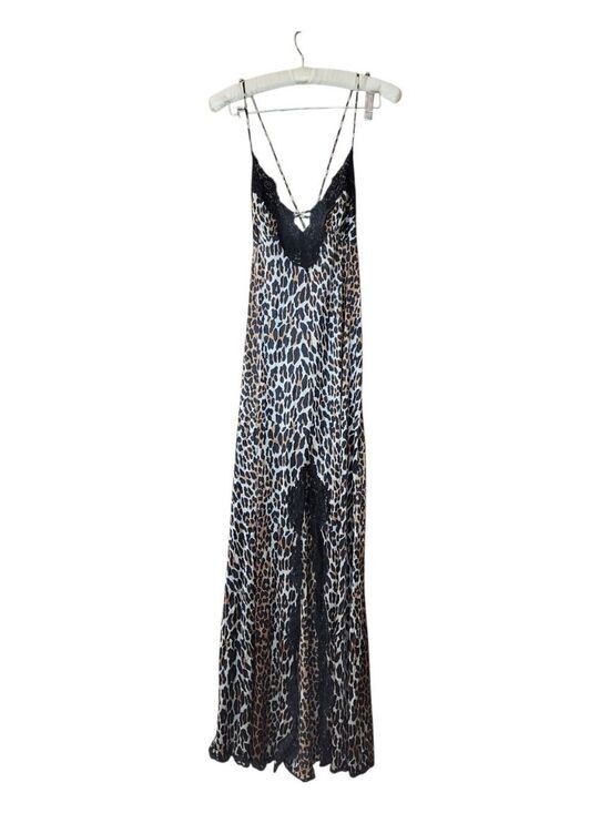 Vanity Fair Other - Vintage Vanity Fair Silky Animal Print Gown Slip Dress Exquisite Glam 34 S